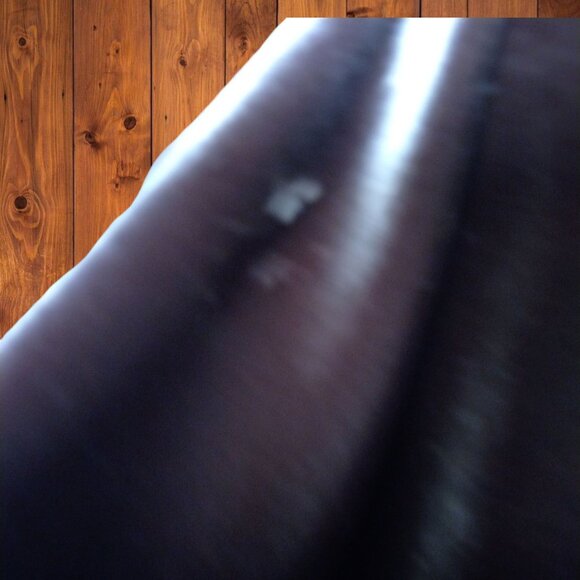 Meg Shop Women's Small Brown Velvet Draped Back Brown Dress 3/4 Dolman Sleeve - Picture 6 of 8